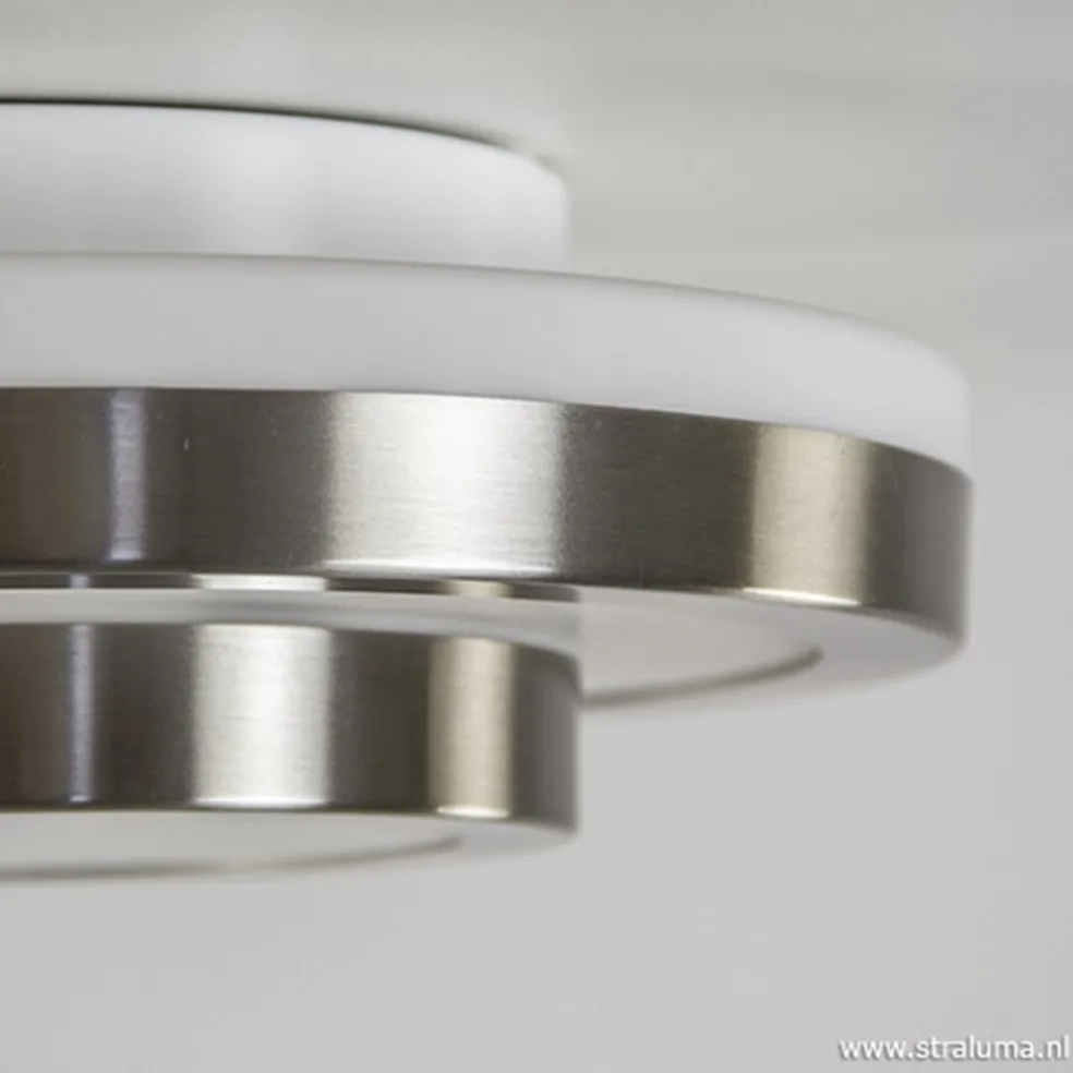 Clearance Straluma Plafonnière Master 335 nikkel IP44