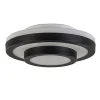 Outlet Straluma Plafonnière Master zwart+opaal glas IP44