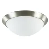 Cheap Straluma Plafonnière modern met staal en glas