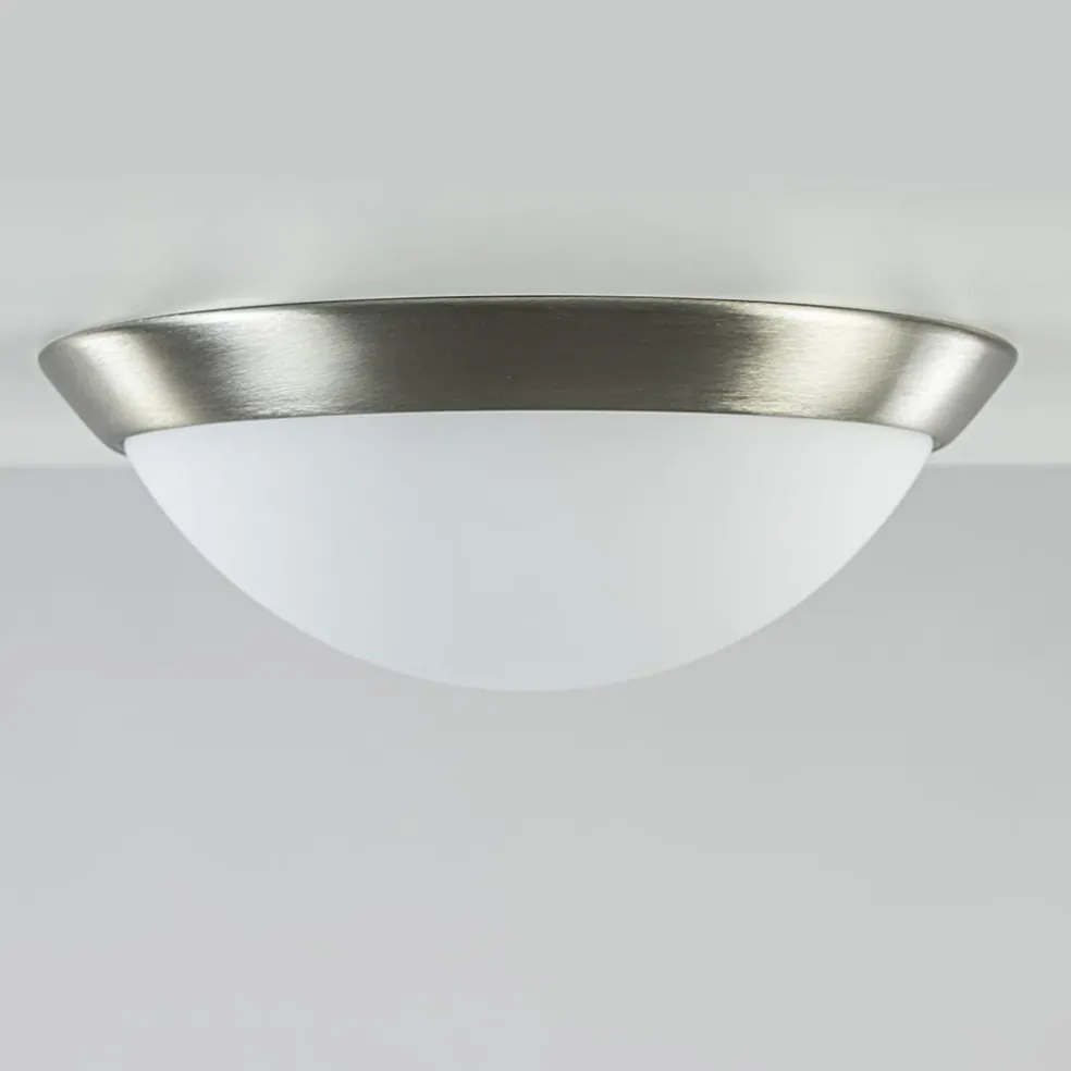 Cheap Straluma Plafonnière modern met staal en glas