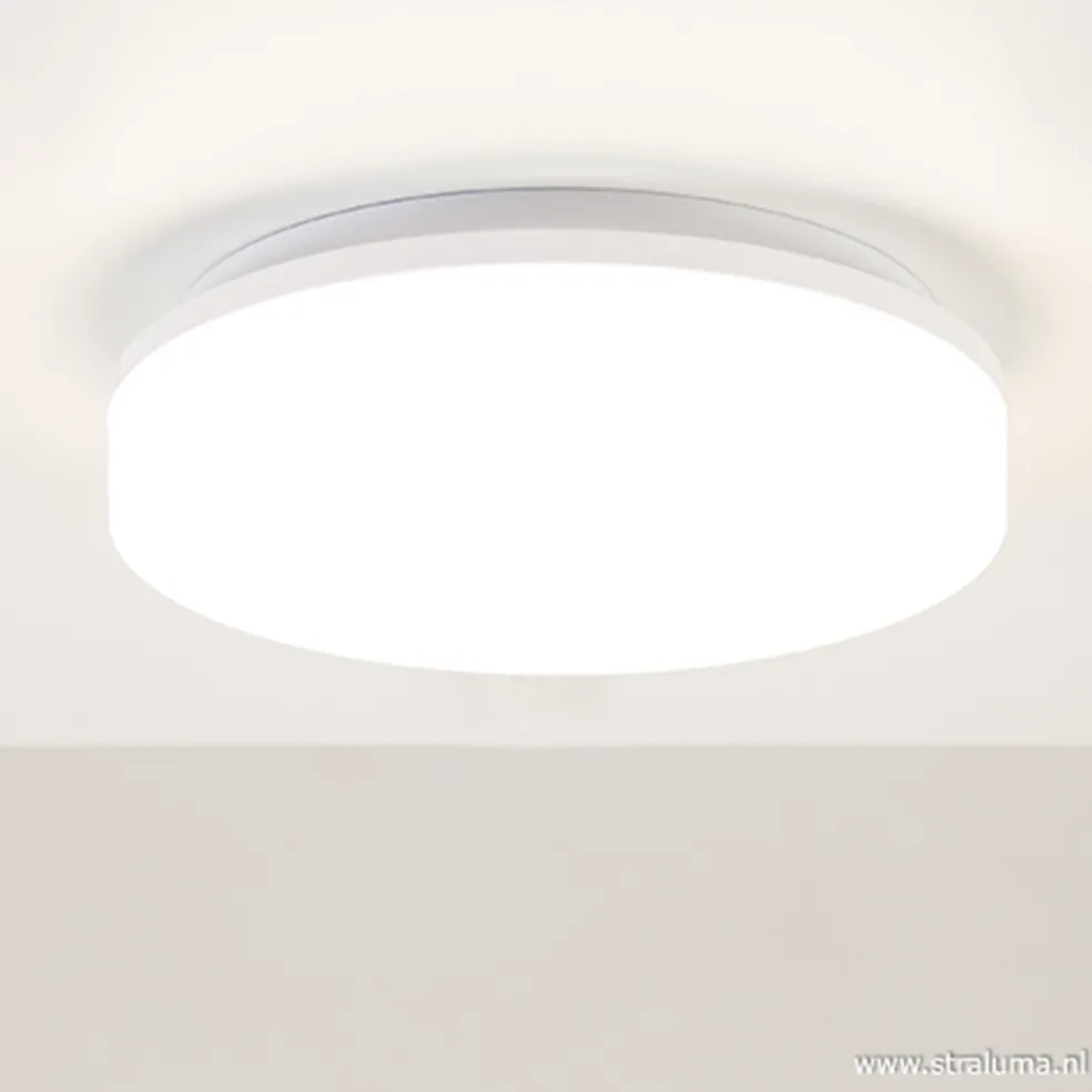 Flash Sale Straluma Plafonnière wit 27cm led 3000k IP44