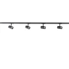 Hot Straluma Rail Trackline set 1.5m zwart 4 spots