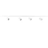 Outlet Straluma Railsysteem set wit inclusief 4 spots tube