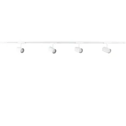 Outlet Straluma Railsysteem set wit inclusief 4 spots tube