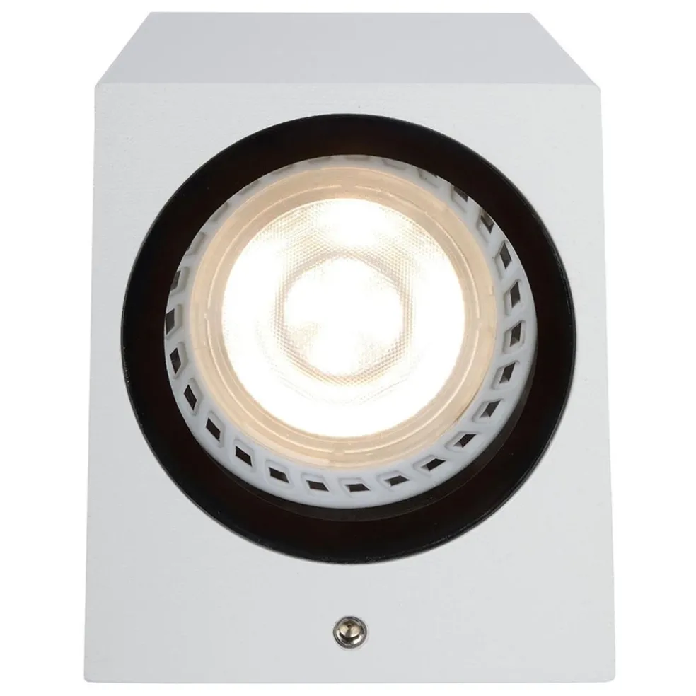 New Straluma Rechthoekige buitenlamp downlighter mat wit
