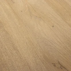 Outlet Straluma Rechthoekige eettafel gebleekt en geborsteld mangohout 220x100 cm