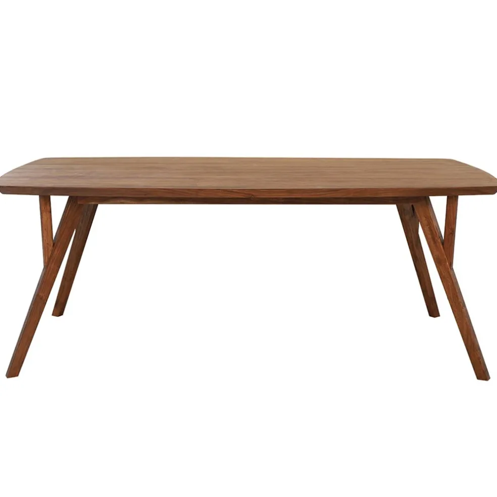 Cheap Straluma Rechthoekige eettafel Quenza acaciahout 200x100 cm