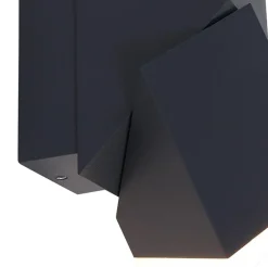 Clearance Straluma Rechthoekige LED buitenlamp verstelbaar zwart aluminium