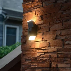 Clearance Straluma Rechthoekige LED buitenlamp verstelbaar zwart aluminium