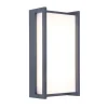 Cheap Straluma Rechthoekige LED buitenlamp donker grijs IP54