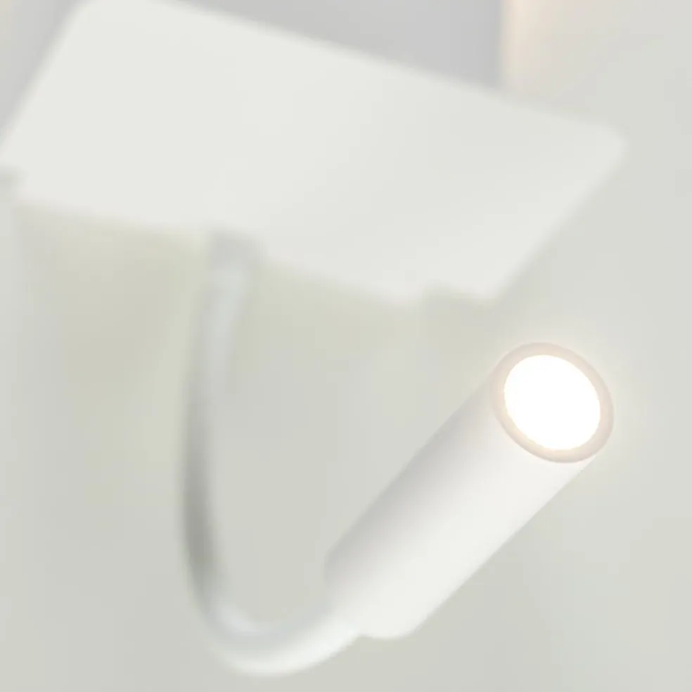 Discount Straluma Rechthoekige wandlamp inclusief LED en USB