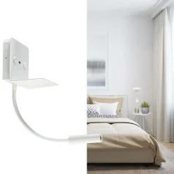 Discount Straluma Rechthoekige wandlamp inclusief LED en USB