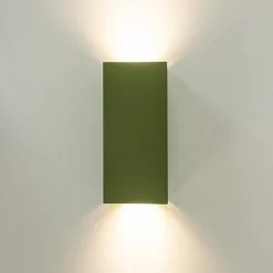 Cheap Straluma Rechthoekige wandlamp up+down groen