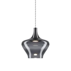 Cheap Straluma Retro design hanglamp smoke glas met LED