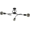 Cheap Straluma Retro plafondlamp pendel mat zwart 3-lichts