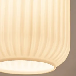 Clearance Straluma Retro plafondlamp zwart met wit glas