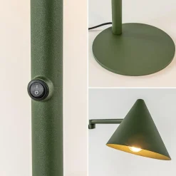 Flash Sale Straluma Retro tafellamp met kap verstelbaar groen