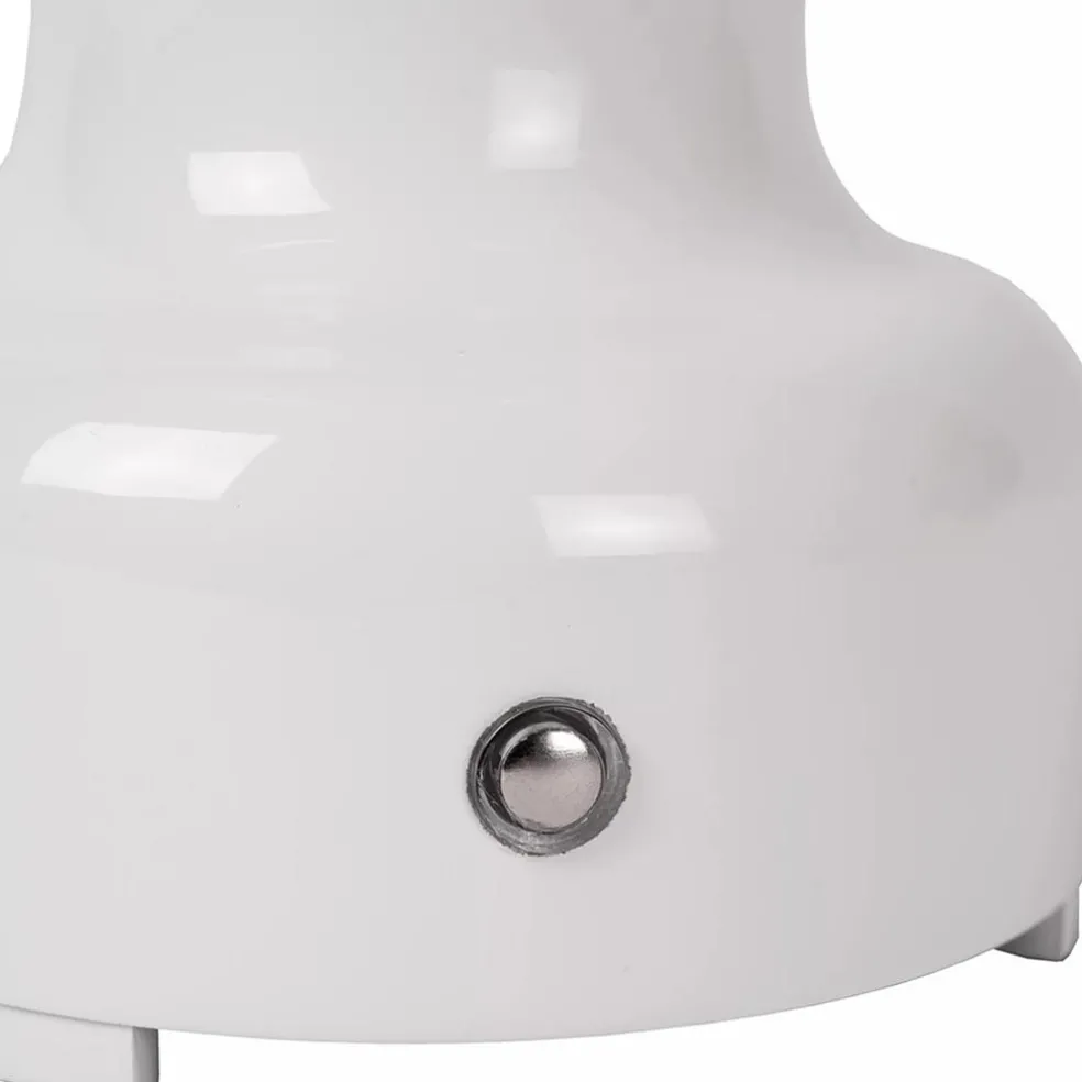 Best Straluma Retro tafellamp olielamp op batterij wit