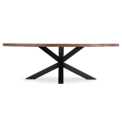 Store Straluma Robuuste eettafel ovaal 240 cm mangohout