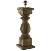 New Straluma Robuuste lampvoet Cadore massief hout met brons