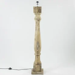 Clearance Straluma Robuuste lampvoet Robbia hout exclusief kap