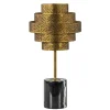 Cheap Straluma Robuuste tafelamp brons met zwart marmeren voet