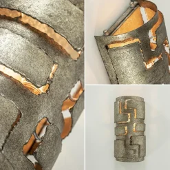 Cheap Straluma Robuuste wandlamp ambachtelijk zilver