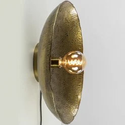 Sale Straluma Robuuste wandlamp Neva rond 50 cm antiek brons