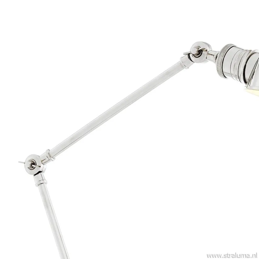 Shop Straluma Romantische leeslamp old design zilver