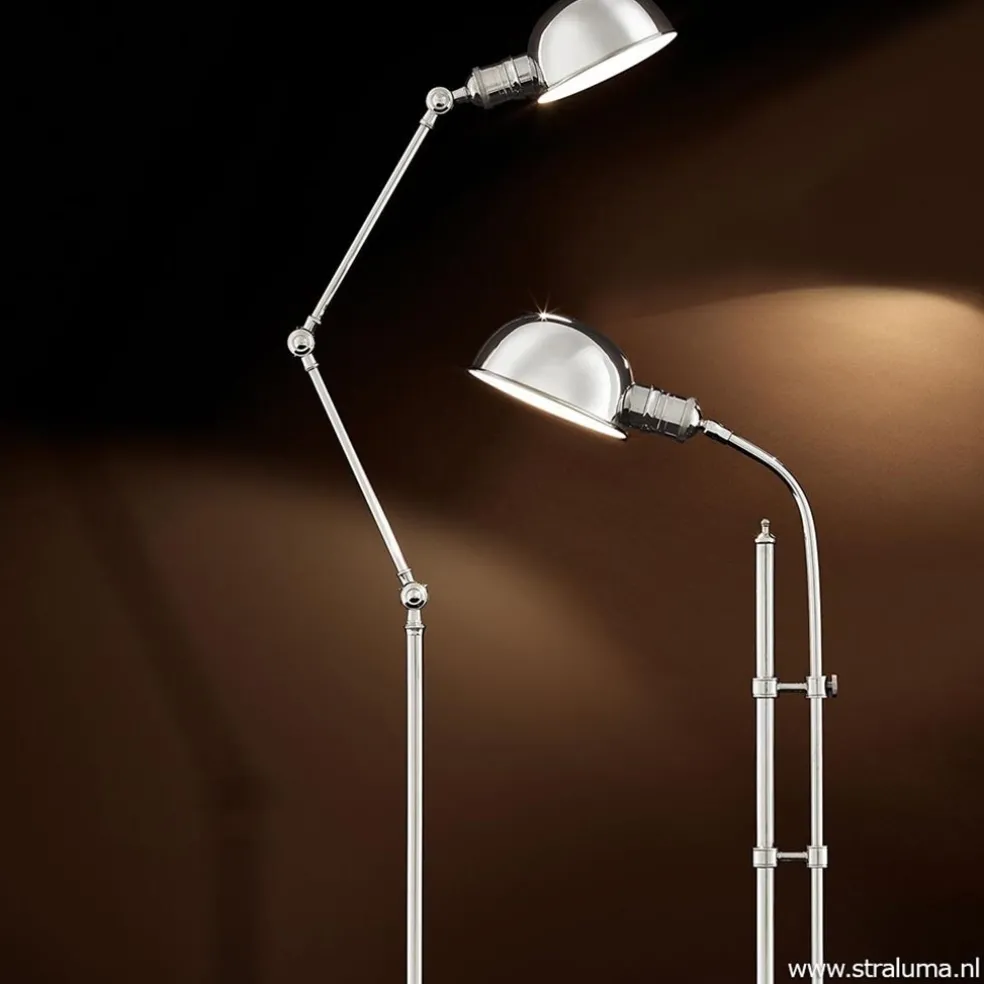 Shop Straluma Romantische leeslamp old design zilver