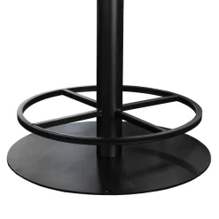 Store Straluma Ronde bartafel Woodstock grijs/zwart Ø130x92 cm