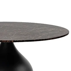 Online Straluma Ronde eetkamertafel bruin marmer Ø120 cm