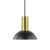 Shop Straluma Ronde hanglamp zwart met brons klein