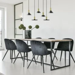 Shop Straluma Ronde hanglamp zwart met brons klein