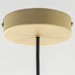 Store Straluma Ronde koepel hanglamp goud met witte kap