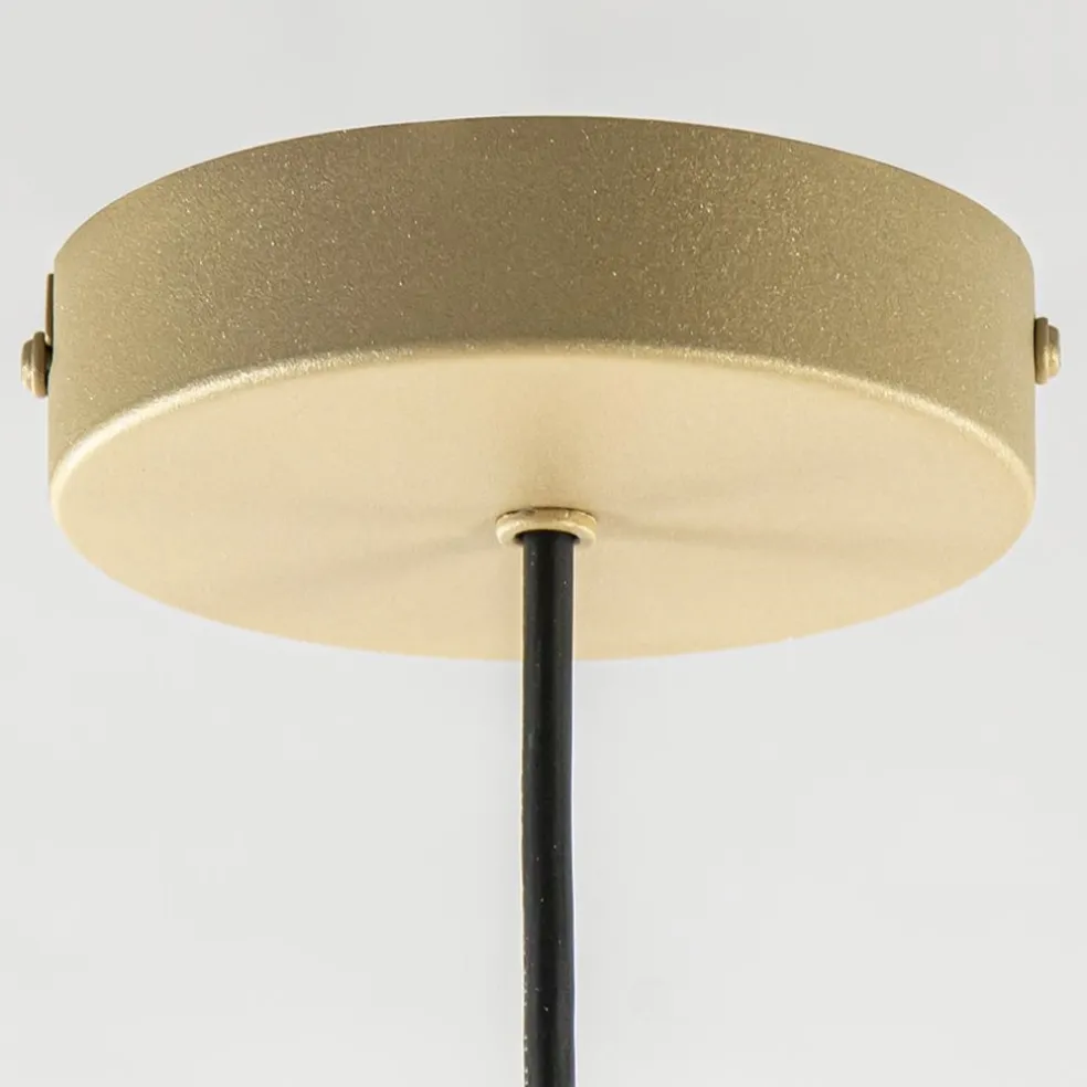 Store Straluma Ronde koepel hanglamp goud met witte kap