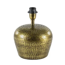 Outlet Straluma Ronde lampvoet Gondia antiek brons exclusief kap