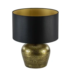 Outlet Straluma Ronde lampvoet Gondia antiek brons exclusief kap