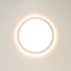 Hot Straluma Ronde LED plafondlamp wit met 3 licht opties