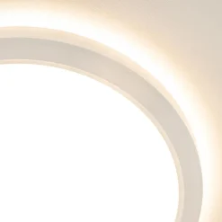 Hot Straluma Ronde LED plafondlamp wit met 3 licht opties