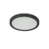 Flash Sale Straluma Ronde LED plafondlamp zwart met 3 licht opties IP44