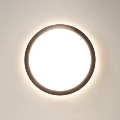 Flash Sale Straluma Ronde LED plafondlamp zwart met 3 licht opties IP44