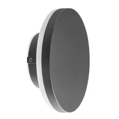 Online Straluma Ronde LED wandlamp tuin antraciet