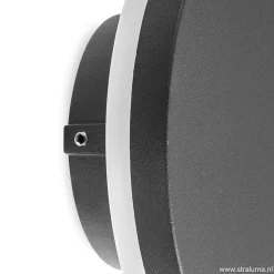 Online Straluma Ronde LED wandlamp tuin antraciet