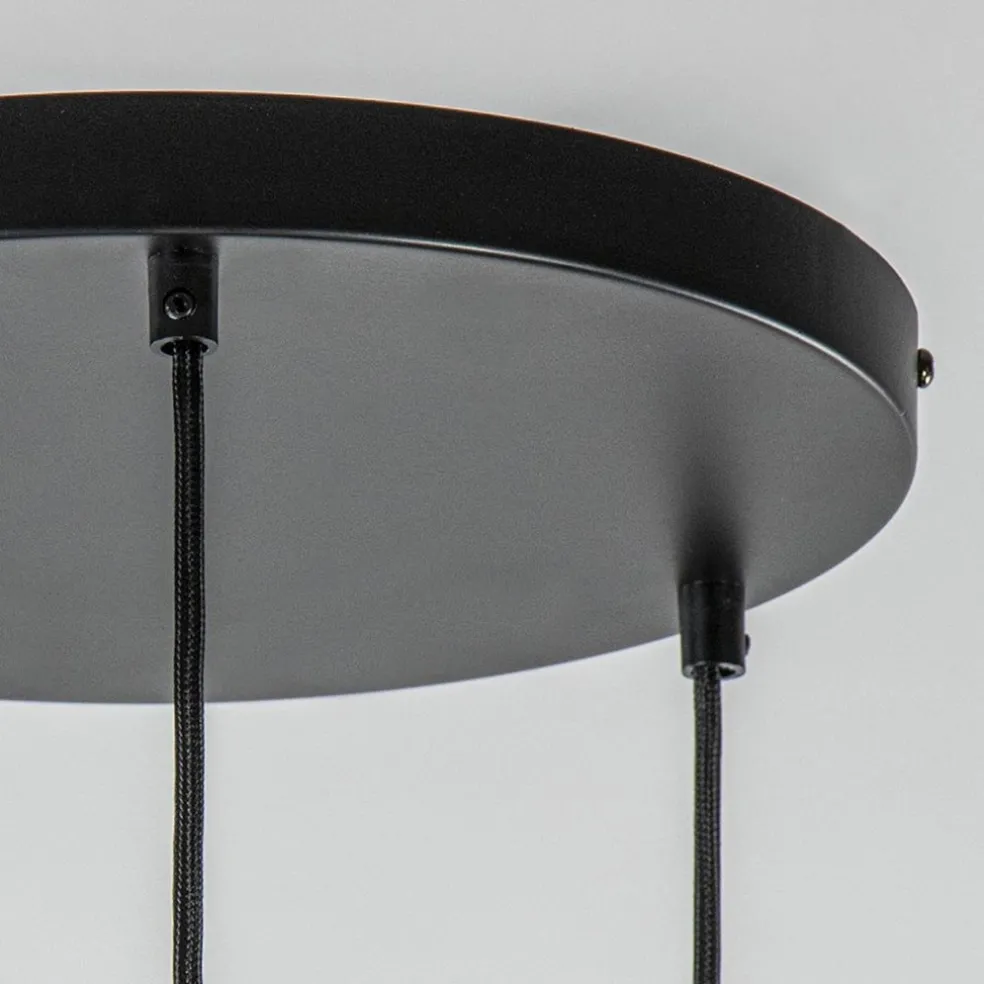 Outlet Straluma Ronde 3-lichts hanglamp met opaal witte glazen