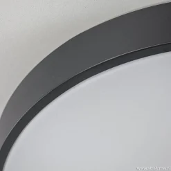 Clearance Straluma Ronde plafondlamp zwart inclusief LED en remote
