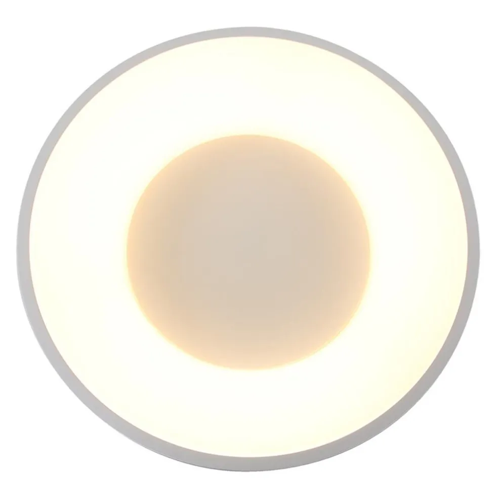 Sale Straluma Ronde plafonnière wit 48 cm met LED