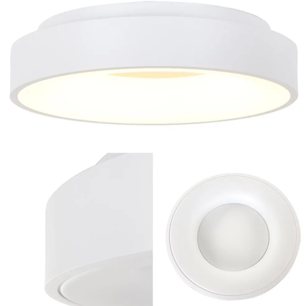 Sale Straluma Ronde plafonnière wit 48 cm met LED