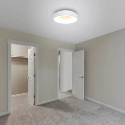 Sale Straluma Ronde plafonnière wit 48 cm met LED