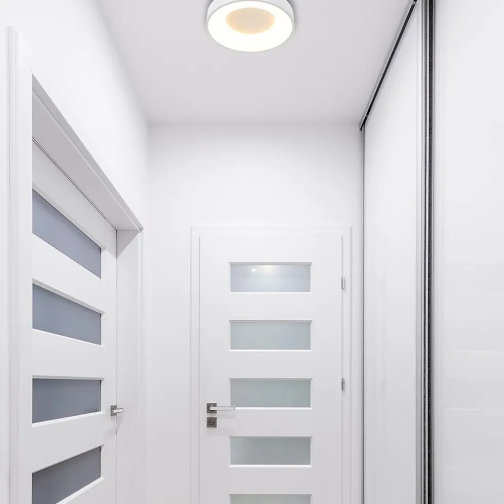 New Straluma Ronde plafonnière wit inclusief LED